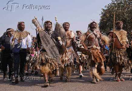 Commemoration of King Mzilikazi, founder of Kingdom of Ndebele in Zimbabwe