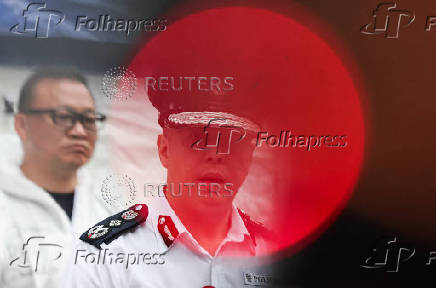 Aftermath of a deadly fire at the Wang Fuk Court housing complex in Hong Kong