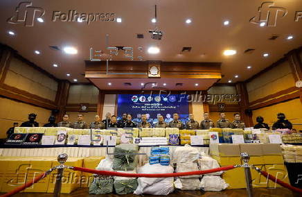 Thai authorities seized large quantity of drugs under Prime Minister?s drug problem-solving policy