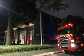 Incêndio na PUC-PR  em Curitiba