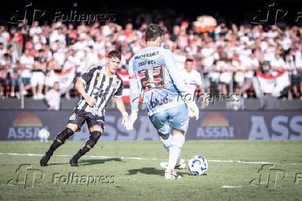 SAO PAULO, SP, 20.04.2025-BRASILEIRO SERIE A-SAO PAULO X SANTOS