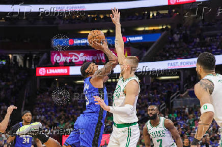 NBA: Playoffs-Boston Celtics at Orlando Magic
