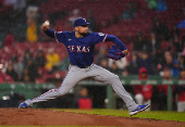 MLB: Texas Rangers at Boston Red Sox