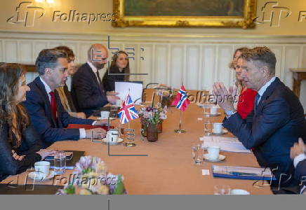 British Energy Secretary Ed Miliband visits Norway