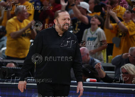 NBA: Playoffs-New York Knicks at Indiana Pacers