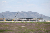 FILE PHOTO: A new Facebook data center is under construction in Eagle Mountain