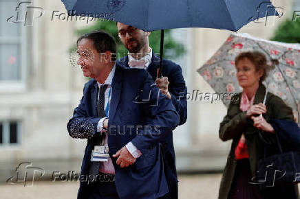 State dinner at the Elysee Palace in Paris