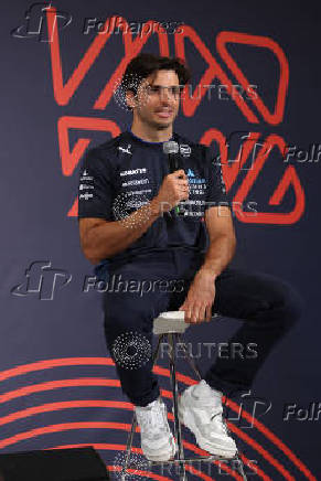 Williams' Carlos Sainz Jr. takes part in roadshow at Madrid's future Formula One circuit