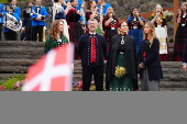 Danish Royal Couple on an official visit to the Faroe Islands