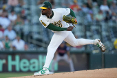 MLB: Houston Astros at Athletics