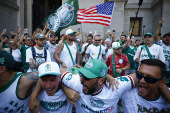 FIFA Club World Cup - Palmeiras fans gather before Palmeiras v Chelsea