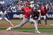 MLB: Los Angeles Angels at Toronto Blue Jays