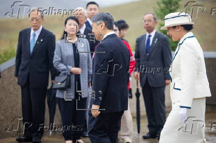 Japanese Emperor Naruhito and Empress Masako visit Mongolia