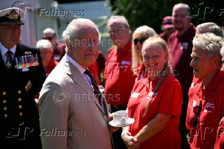 Britain's King Charles visits Walmer Castle
