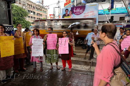 Protests against rape and violence against women aim to raise awareness in Kolkata