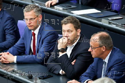 Plenary session of the German Bundestag in Berlin
