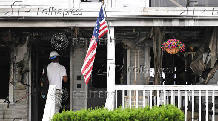 Gabriel House Assisted Living Facility, after a deadly fire broke out in Fall River