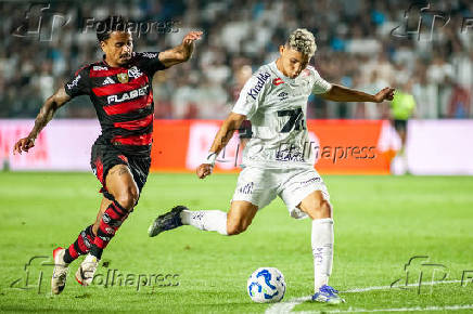 Partida entre Santos x Flamengo