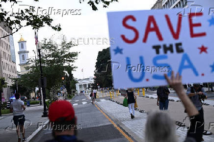 'Good Trouble Lives On' protest in Washington