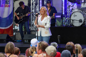Trisha Yearwood performs on the 'TODAY' show in New York