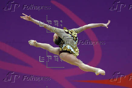 Gimnasia rítmica aro individual