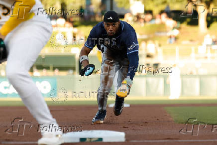 MLB: Tampa Bay Rays at Athletics