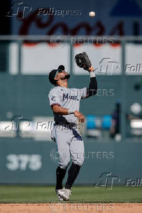 MLB: Miami Marlins at Colorado Rockies
