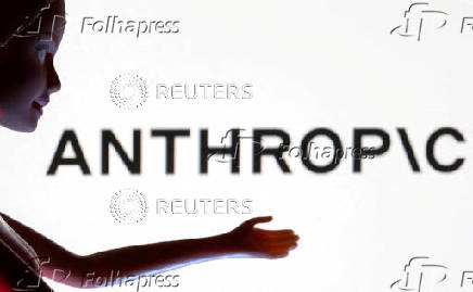FILE PHOTO: Illustration shows Anthropic logo