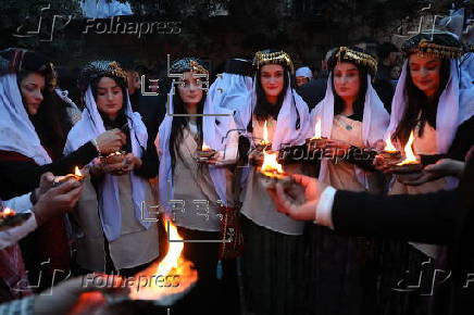 Yazidi New Year celebrations in northern Iraq