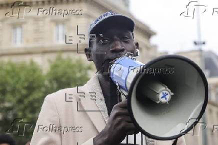 Rally against Islamophobia in Paris following man's stabbing in southern France mosque