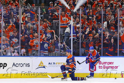 NHL: Stanley Cup Playoffs-Los Angeles Kings at Edmonton Oilers
