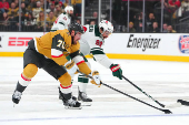 NHL: Stanley Cup Playoffs-Minnesota Wild at Vegas Golden Knights
