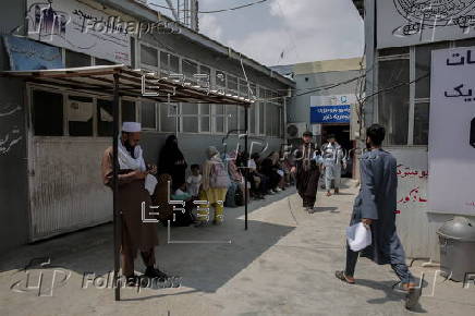 Afghanistan passport directorate holds press conference on printing capacity in Kabul