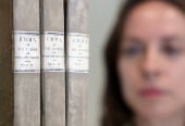 Rare first editions of Jane Austen books on display in London