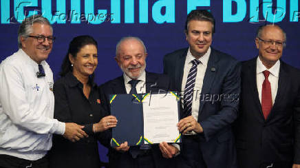 O Presidente Luiz Inácio Lula da Silva participou da cerimônia de lançamento dos cursos de medicina e biomedicina da Faculdade de Ciências e Saúde do Sírio Libanês