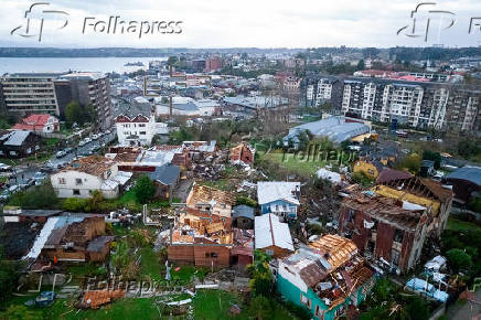 Tornado afecta la ciudad de Puerto Varas
