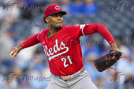 MLB: Cincinnati Reds at Kansas City Royals