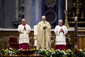 Pope Leo leads Mass in St. Peter's Basilica, at the Vatican