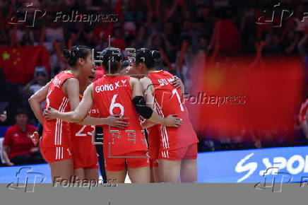 FIVB Volleyball Women's Nations League - China vs Turkey