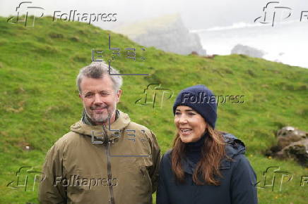 Danish royal couple on official visit to the Faroe Islands