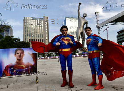 The 'Superman' movie world tour kicks off in the Philippines