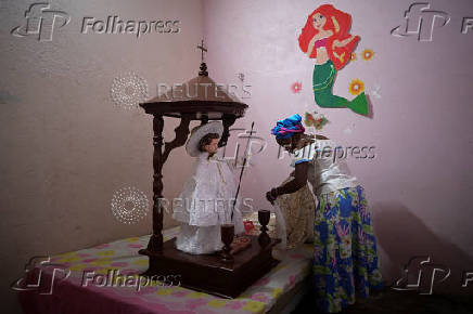 People celebrate Saint John the Baptist, in Ocumare de la costa