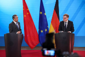 Chinese Foreign Minister Wang Yi visits Berlin