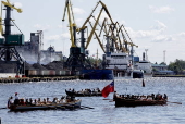'Vyborg Frontier' military festival  outside St. Petersburg