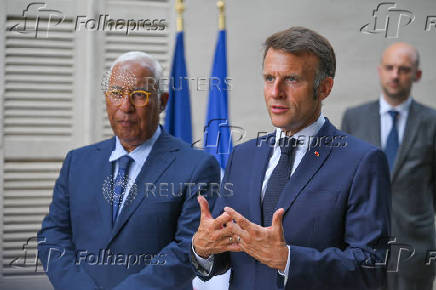 European leaders hold video conference on Ukraine
