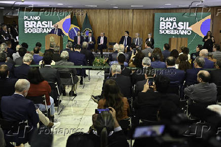 Presidente Lula anuncia MP Brasil Soberano