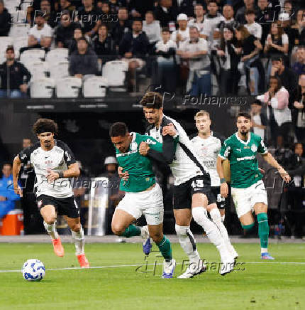 Partida entre Corinthians e Palmeiras pelo Campeonato Brasileiro
