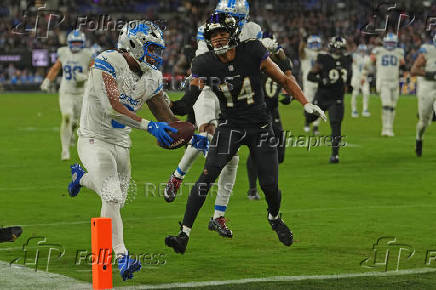 NFL: Detroit Lions at Baltimore Ravens