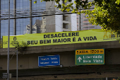 Campanha Maio Amarelo em São Paulo
