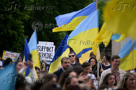 The 12th Annual Vyshyvanka March takes place in London